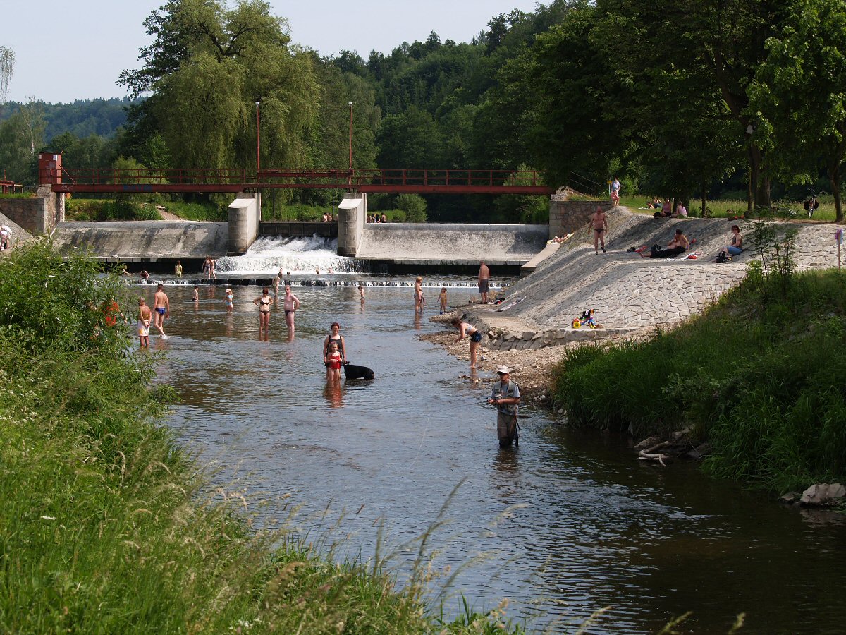 Divok� Orlice in Kostelec