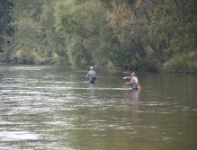 Ohře 8b under Nechranice dam