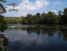 Ohře 8b under Nechranice dam