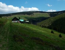 Mountains over Jizera river
