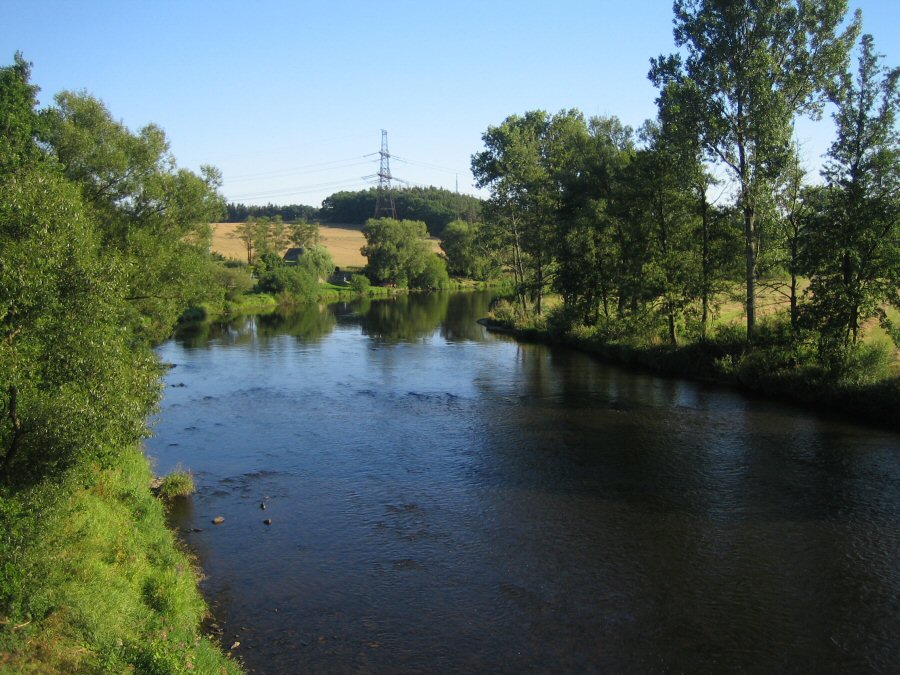 Otava near Hora�dovice