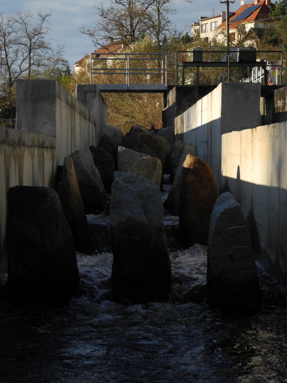 The most strange fishing passage I have ever seen in the country...