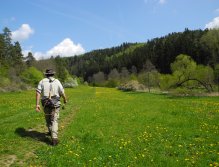 Heading to the favourite spot