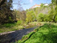St�ela near Rab�tejn, Czech Republic