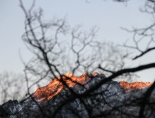 Last sunset of Greenstown river