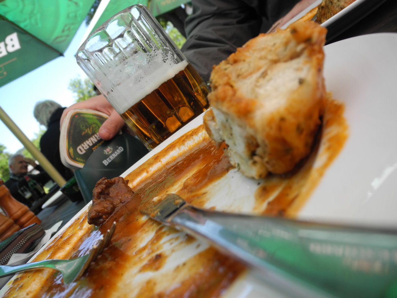 Between two fishing sessions