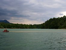 Lake fishing from the Drifter