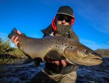 Jozef and his 1st sea trout