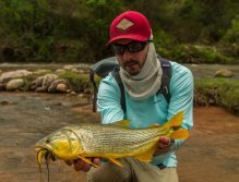 Jozef and his first Golden Dorado