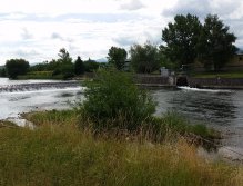 River Váh, the beginning of Catch & Release section