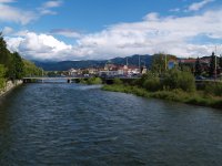 River V�h near Ru�omberok, Slovakia