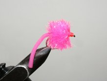 Fluo Pink Worm Blob Leaded - Absolutely disgusting colored thing... But very tasty for rainbows!