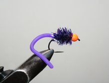 Orange Head Purple Lake Lure - Great attractor for stillwater rainbows