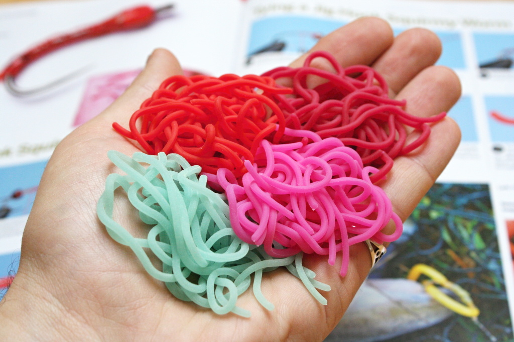 Veniard Worm Bodies - Detail shot shows a soft structure of material