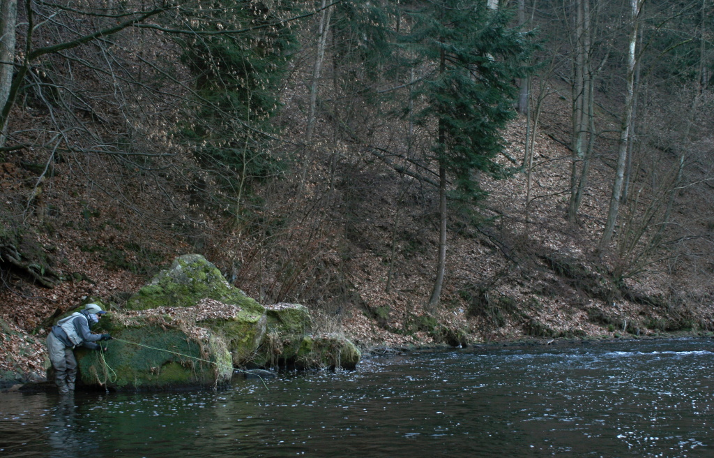 What offers nice deep current?