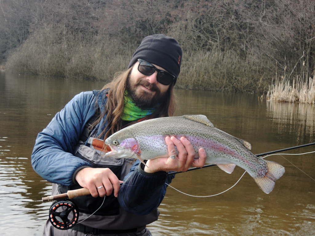 Because even in cold and inclement weather, when others sit in front of TV or computer, you can catch a nice fish and be happy!