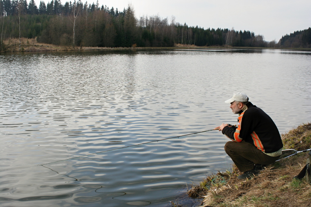 Part I. Dan is fully focused on stripping his flies...
