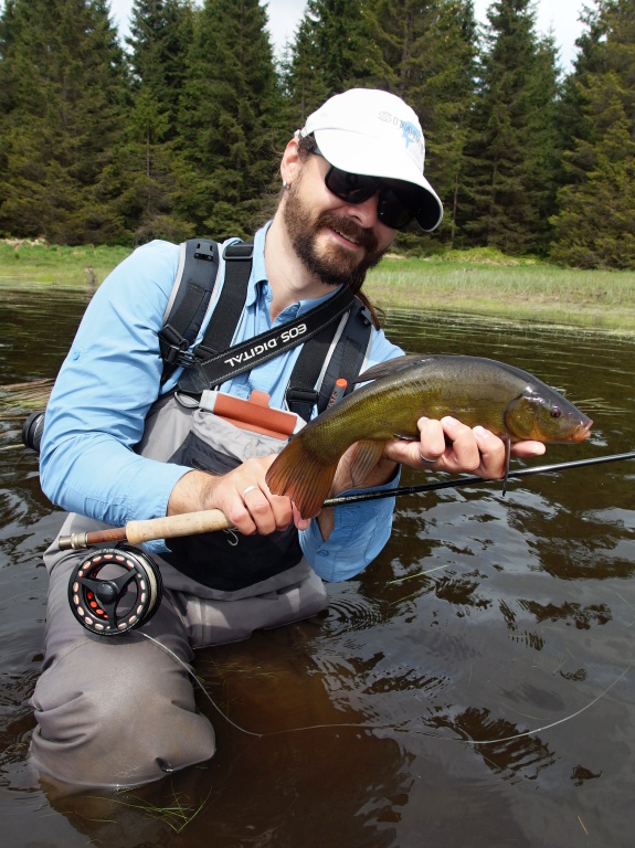 Tinca Tinca on the fly the second time.