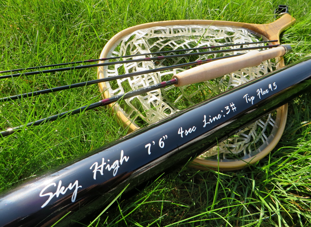 Really nice rod tube for this beautifully processed lightweiht fly rod.