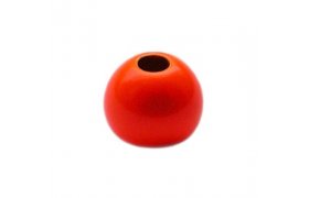 Brass Beads Hends Orange Fluo Brass Beads Hends Orange Fluo 2,0 mm, 20 pcs