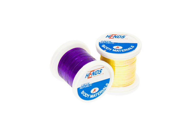 Flat Tinsel Hends Flat Tinsel Hends Gold Light