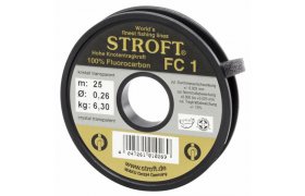 Fluorocarbon Tippet Stroft FC1 25 m Fluorocarbon Tippet Stroft FC1 25 m - 0,10 mm