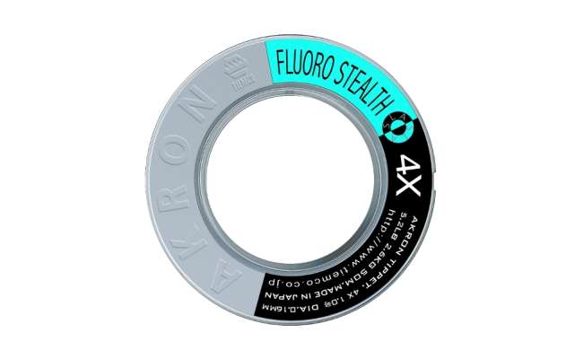 Fluorocarbon Tippet Tiemco Akron Fluorocarbon Tippet Tiemco Akron Stealth 50 m 0X