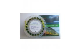 Fly Line Euro Nymphing Dohiku Level Racing Line Fly Line Euro Nymphing Dohiku Level Racing Line Green and Orange