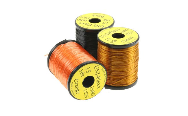 Fly Tying Thread UNI Products UNI Flexx Fly Tying Thread UNI Products UNI Flexx 15 yds Black