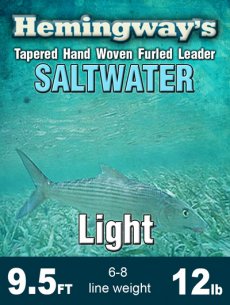 Furled Leader Hemingway's Saltwater Furled Leader Hemingway's Saltwater - 290 cm, Big Game
