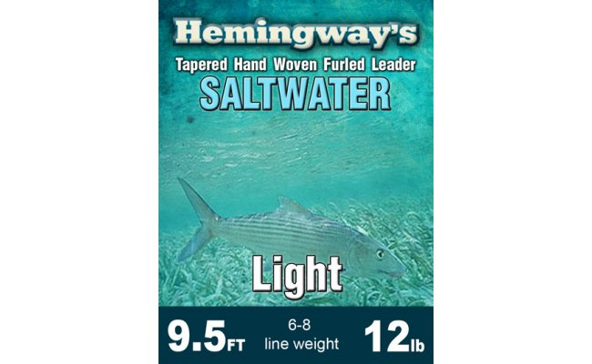 Furled Leader Hemingway's Saltwater Furled Leader Hemingway's Saltwater - 290 cm, Light