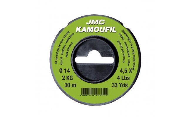 Kamoufil Tippet JMC 33 yds (30 m) Kamoufil Tippet JMC 33 yds (30 m), 0.32 mm, 9.2 kg