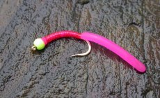Micro Squirmy Tail Bloodworm