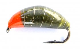 Slovak Super Heavy Nymph Olive & Orange Slovak Super Heavy Nymph Olive & Orange, Size 8 - 2,6 g