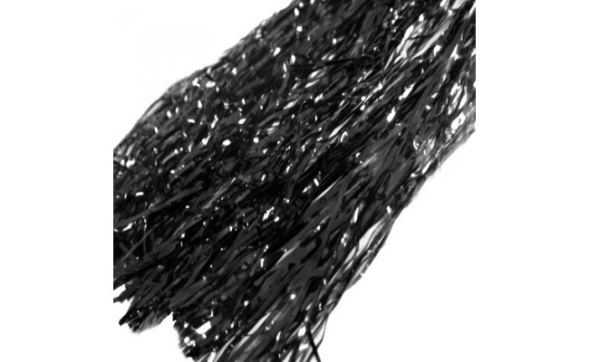 Tinsel FlyBox Buzzer Wrap Tinsel FlyBox Buzzer Wrap, Black