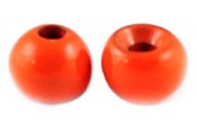 Tungsten Beads Knapek Hooks COLOR Regular Fluo Orange Tungsten Beads Knapek Hooks COLOR Regular Fluo Orange 2,0 mm, 10 pcs