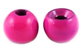 Tungsten Beads Knapek Hooks COLOR Regular Fluo Pink Tungsten Beads Knapek Hooks COLOR Regular Fluo Pink 2,0 mm, 10 pcs