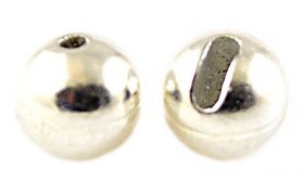 Tungsten Beads Knapek Hooks Slotted K+ Silver Tungsten Beads Knapek Hooks Slotted K+ Silver 2,0 mm, 10 pcs