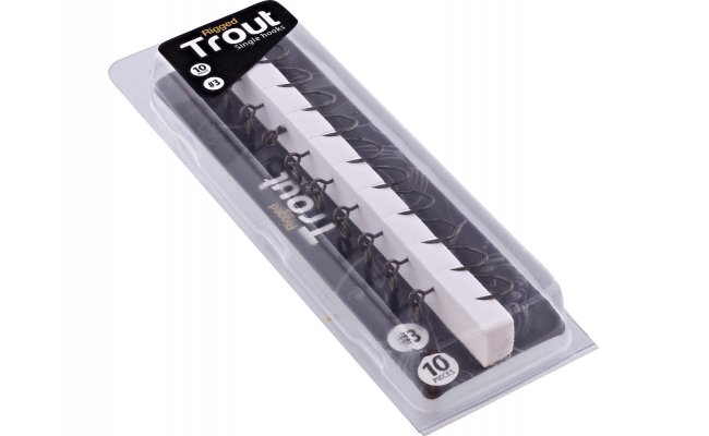 Spinning Hooks Westin Rigged Trout - Single Hooks Black Spinning Hooks Westin Rigged Trout - Single Hooks Black - #3; 10 pcs