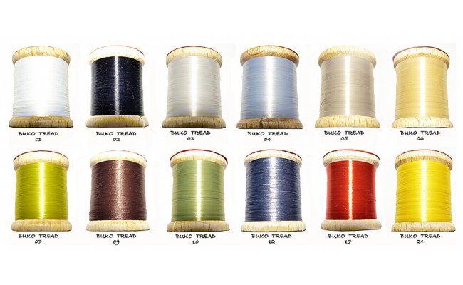 Tying Threads Set Tommi-Fly Buko 12 Colors Tying Threads Set Tommi-Fly Buko 12 Colors