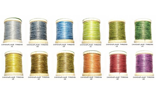 Tying Threads Set Tommi-Fly Camouflage 12 Colors Tying Threads Set Tommi-Fly Camouflage 12 Colors