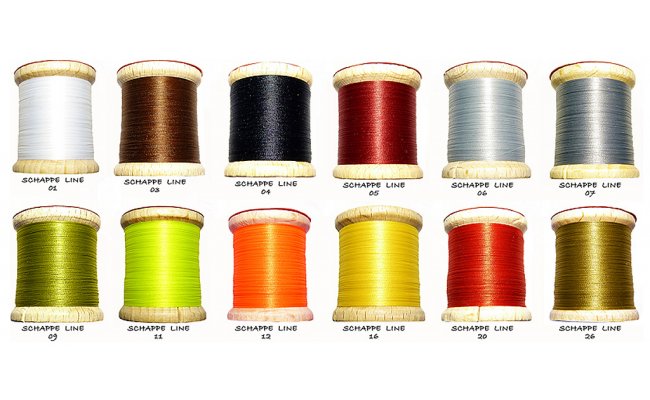 Tying Threads Set Tommi-Fly Schappe Line 12 Colors Tying Threads Set Tommi-Fly Schappe Line 12 Colors