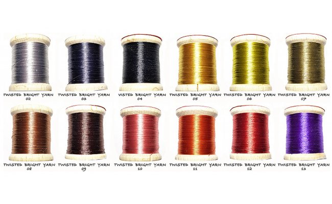 Tying Threads Set Tommi-Fly Twisted Bright Yarn 12 Colors Tying Threads Set Tommi-Fly Twisted Bright Yarn 12 Colors