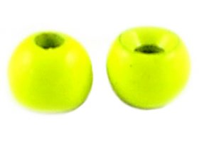 Tungsten Beads Knapek Hooks COLOR Regula ... Tungsten Beads Knapek Hooks COLOR Regular Fluo Yellow 2,0 mm, 10 pcs