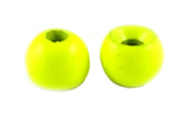 Tungsten Beads Knapek Hooks COLOR Regular Fluo Yellow Tungsten Beads Knapek Hooks COLOR Regular Fluo Yellow 2,0 mm, 10 pcs