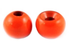 Tungsten Beads Knapek Hooks COLOR Regula ... Tungsten Beads Knapek Hooks COLOR Regular Fluo Orange 2,0 mm, 10 pcs