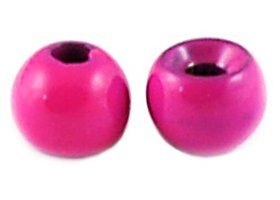 Tungsten Beads Knapek Hooks COLOR Regula ... Tungsten Beads Knapek Hooks COLOR Regular Fluo Pink 2,0 mm, 10 pcs