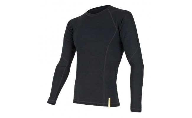 Functional LS Shirt Sensor Merino DF Black Functional LS Shirt Sensor Merino DF Black, S