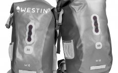 Waterproof Backpack Westin W6 Roll-Top Backpack Silver & Grey