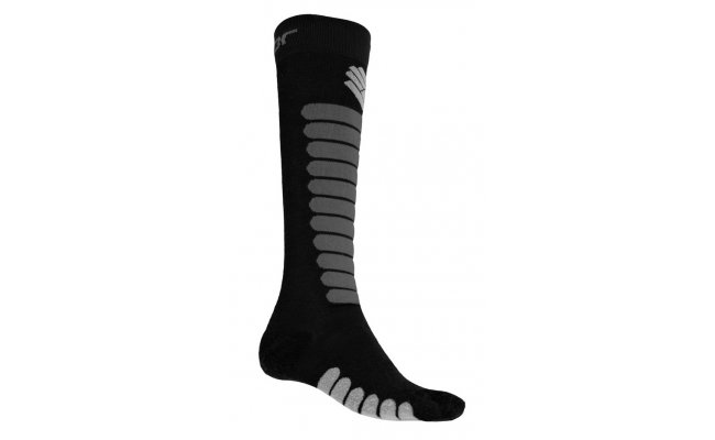 Functional Socks Sensor Zero Merino Wool Black/Grey Functional Socks Sensor Zero Merino Wool Black/Grey, 3/5